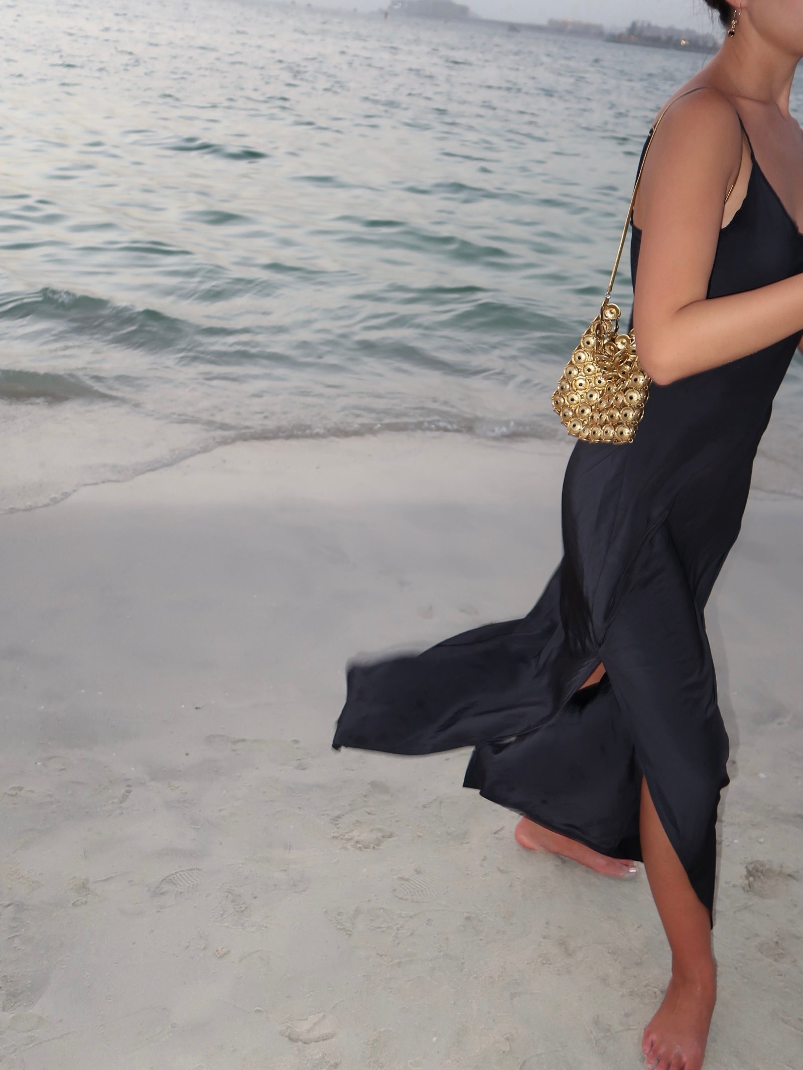 MATINEE DRESS - midnight black – SISANDI