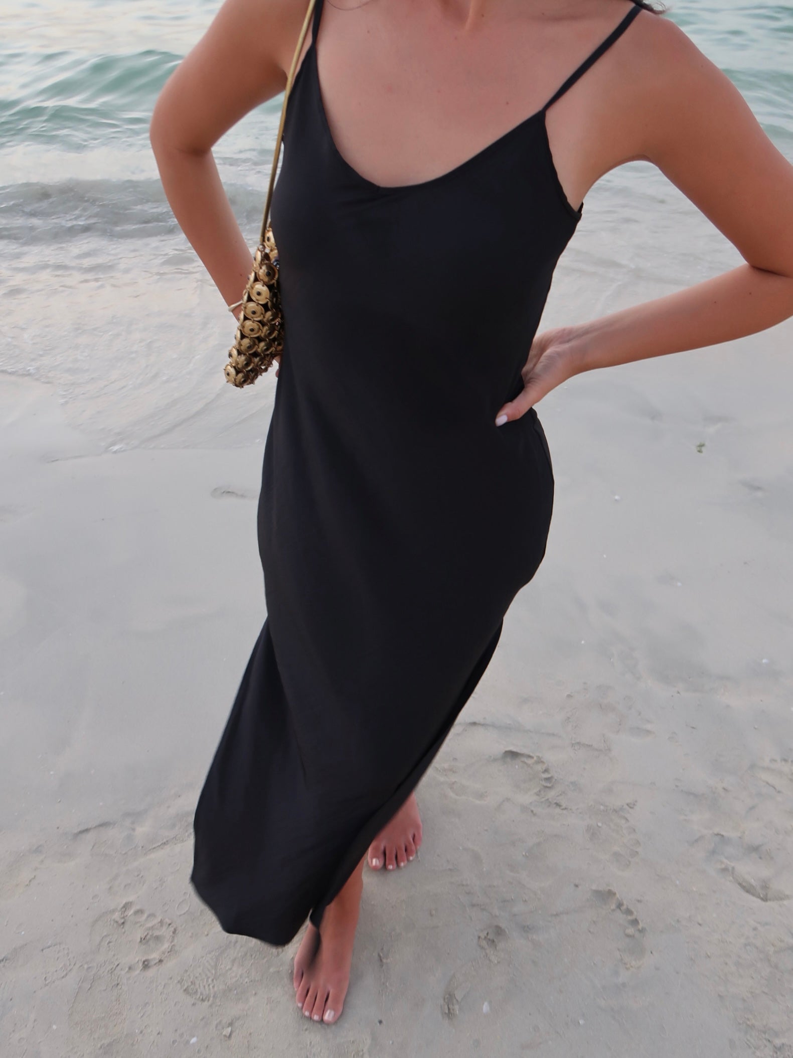 MATINEE DRESS - midnight black – SISANDI