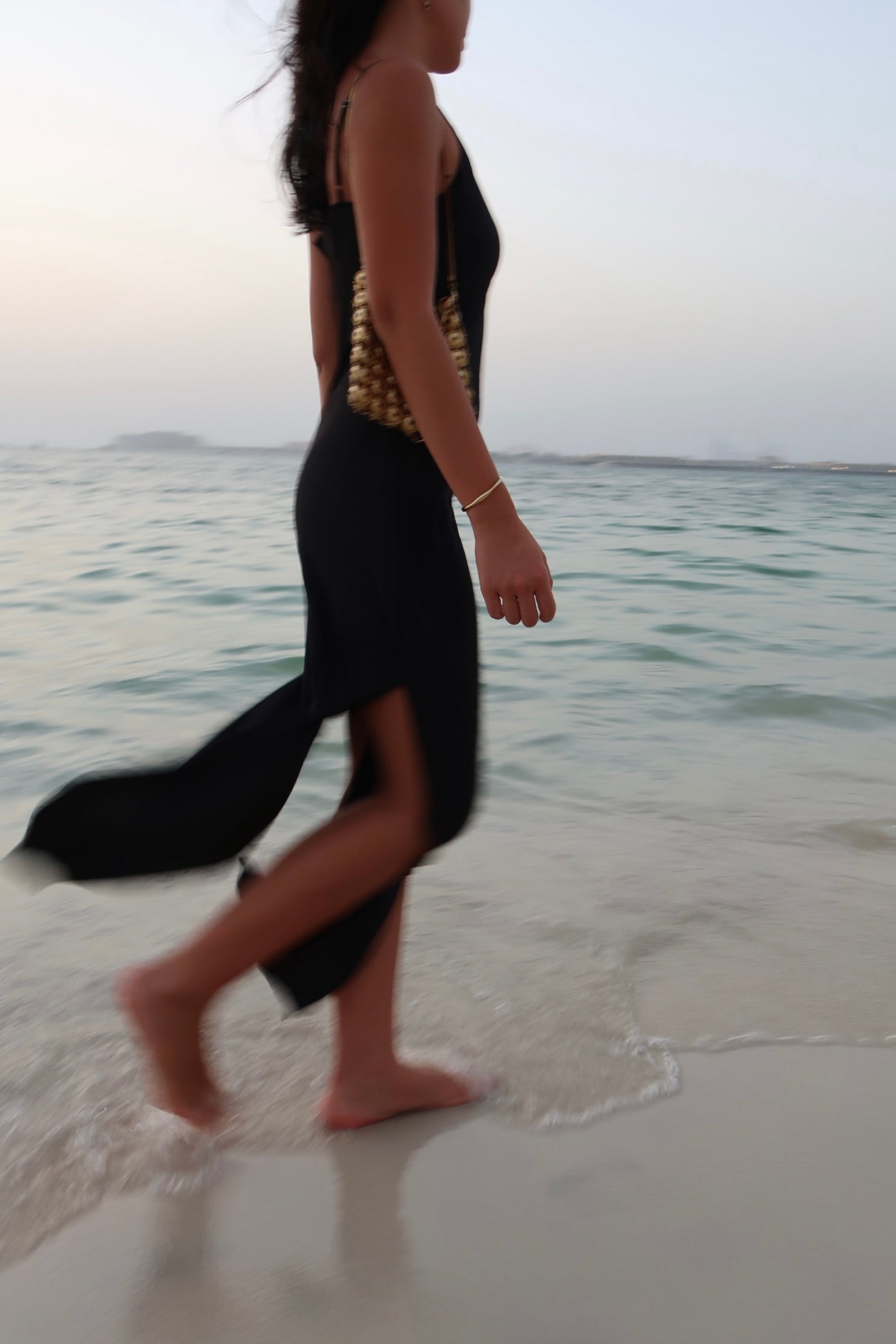 MATINEE DRESS - midnight black – SISANDI