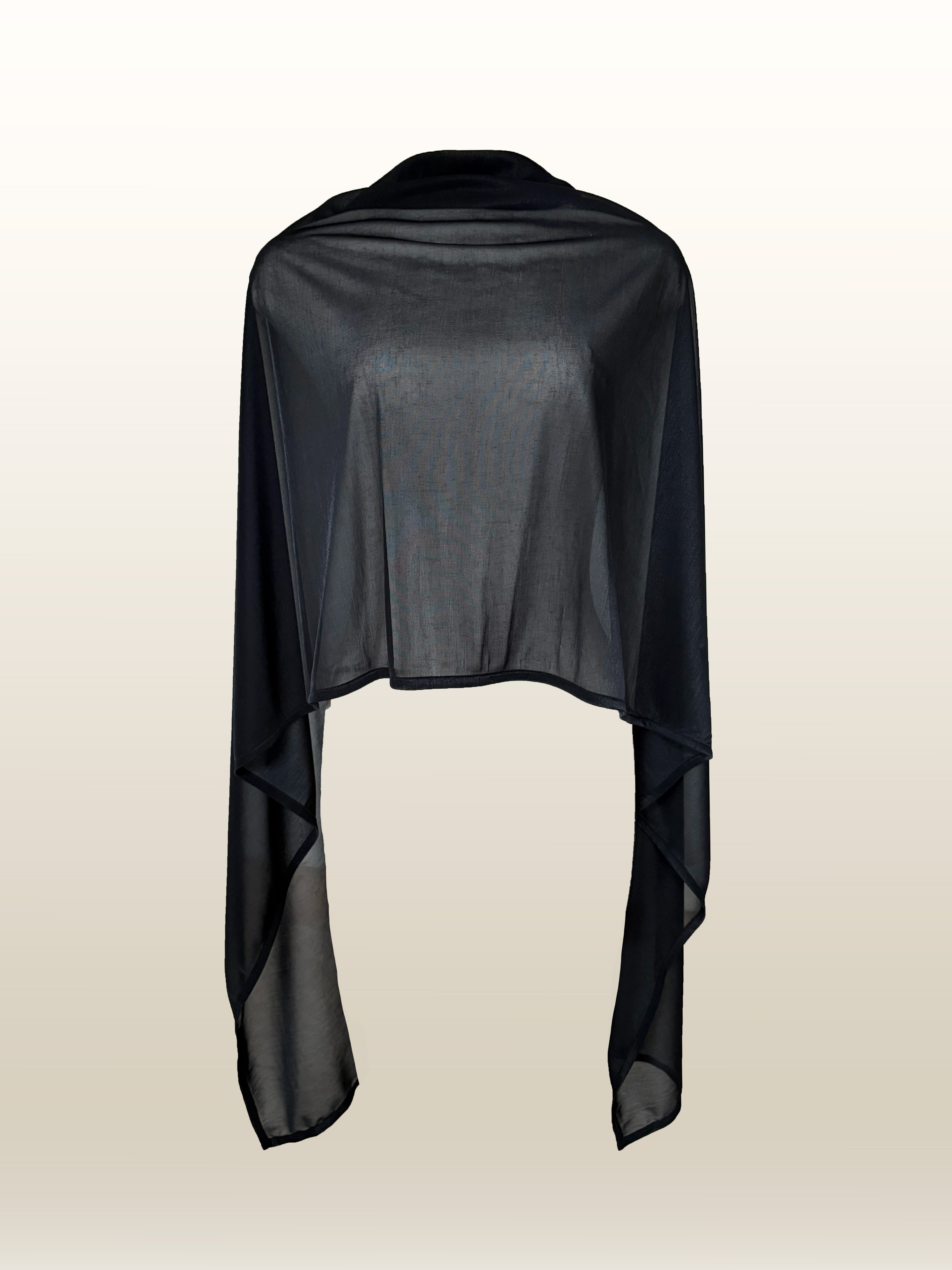 新品未使用！SISANDI DRESS OVER SKIRTサイズ1 DRESS OVER CAPE - midnight black – SISANDI