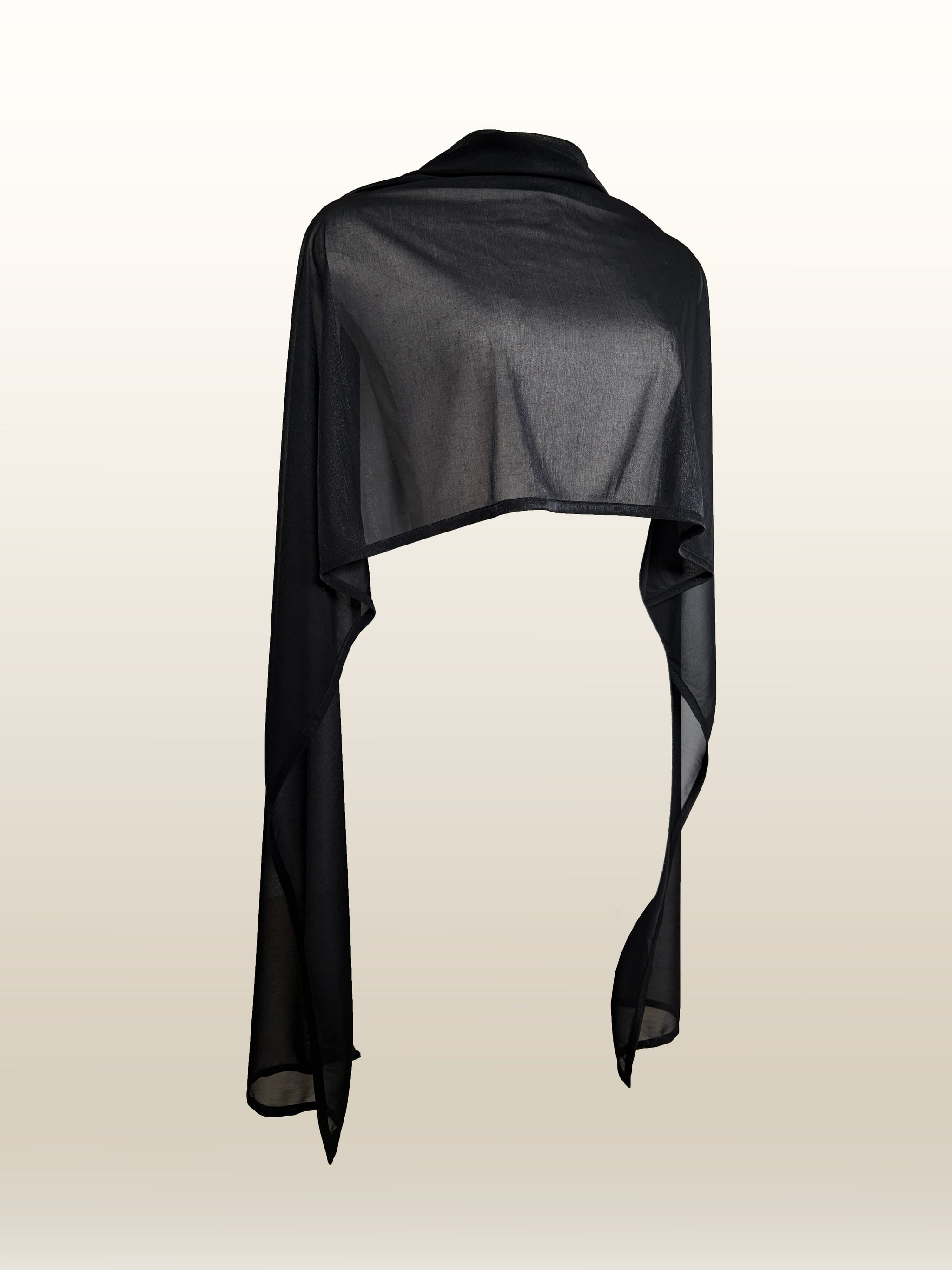 DRESS OVER CAPE - midnight black – SISANDI