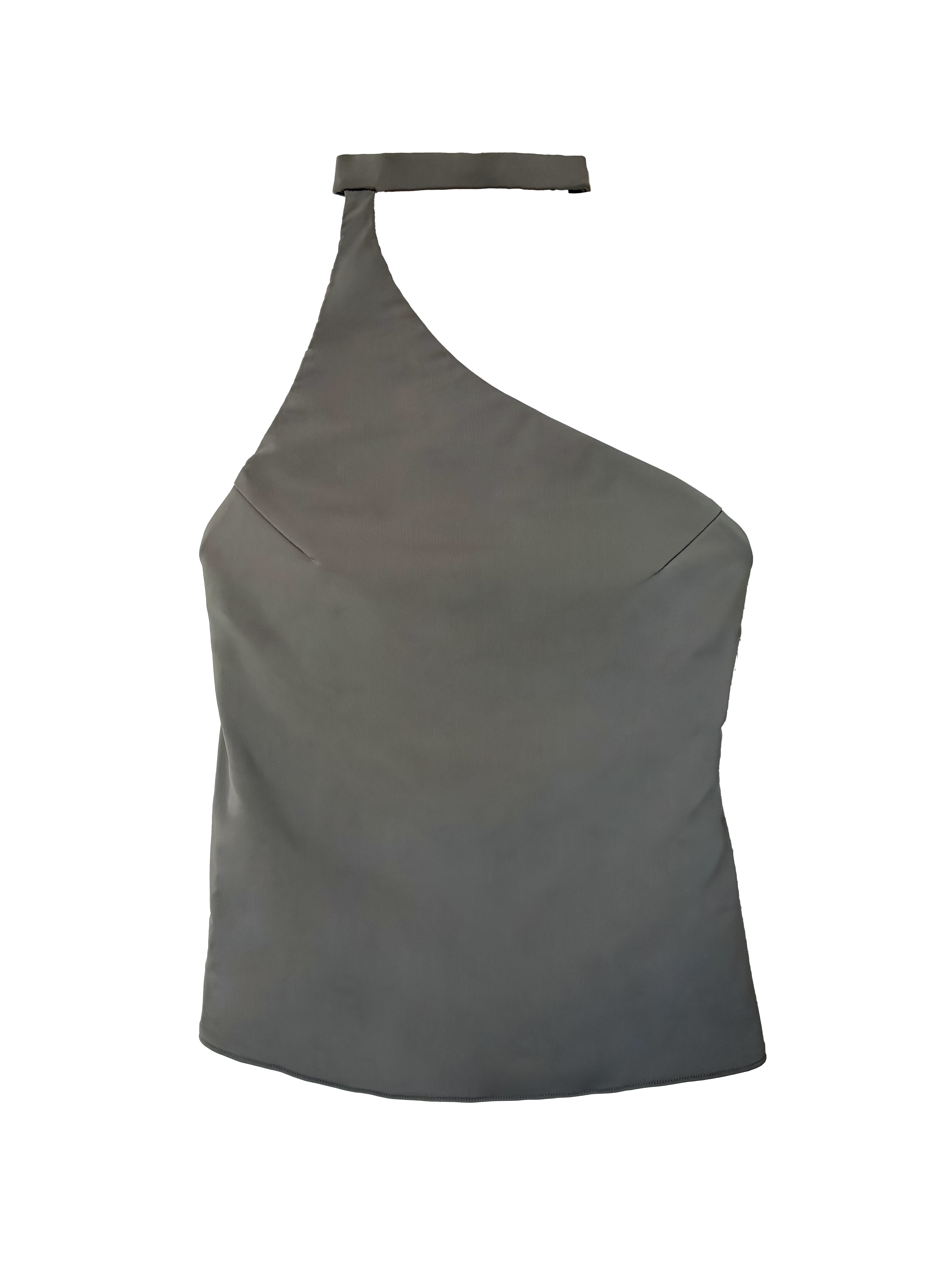 ONE SHOULDER - forest taupe – SISANDI