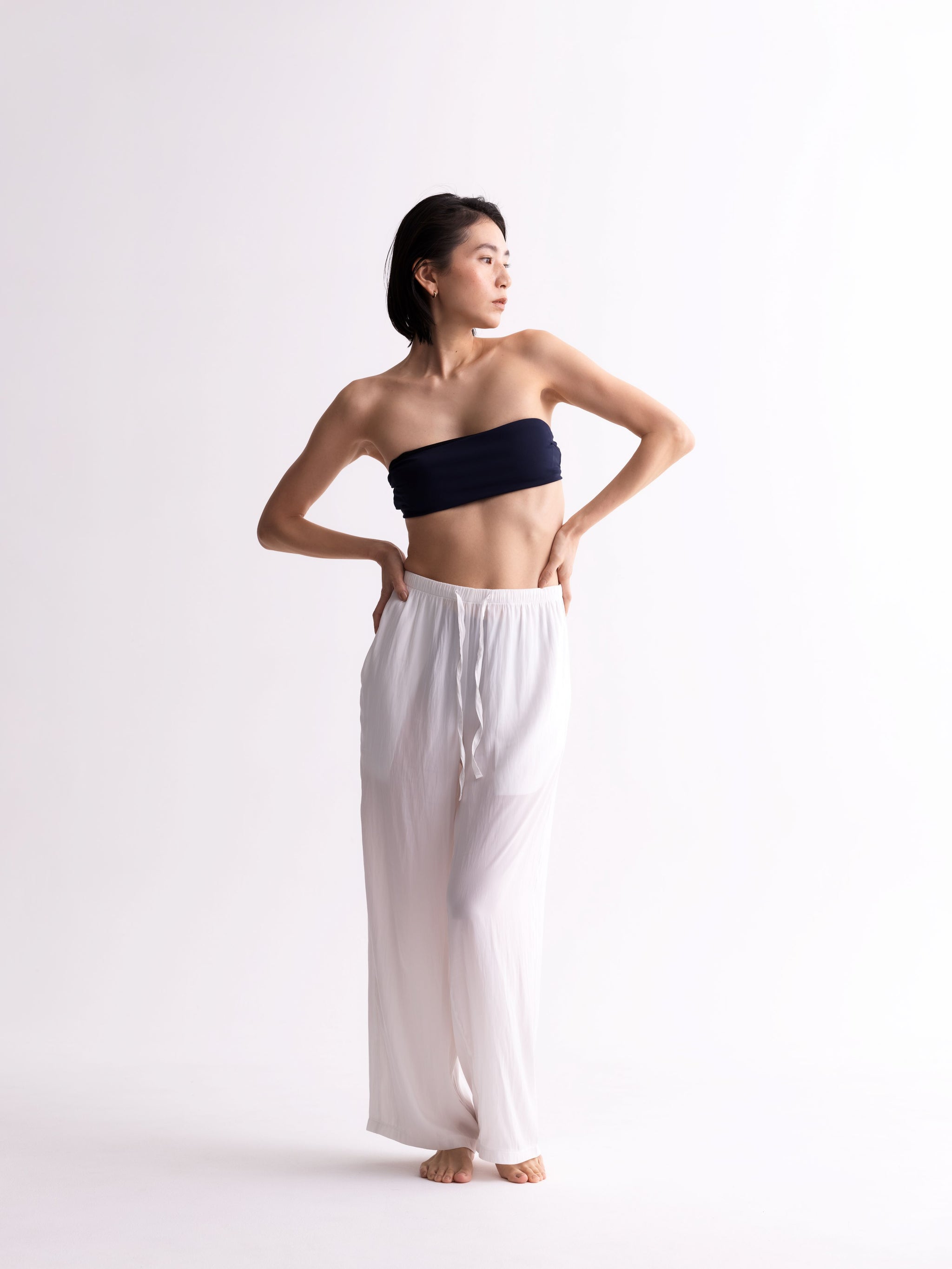 パンツ SISANDI MATINEE PANTS moonlight white 1 MATINEE PANTS - moonlight white – SISANDI